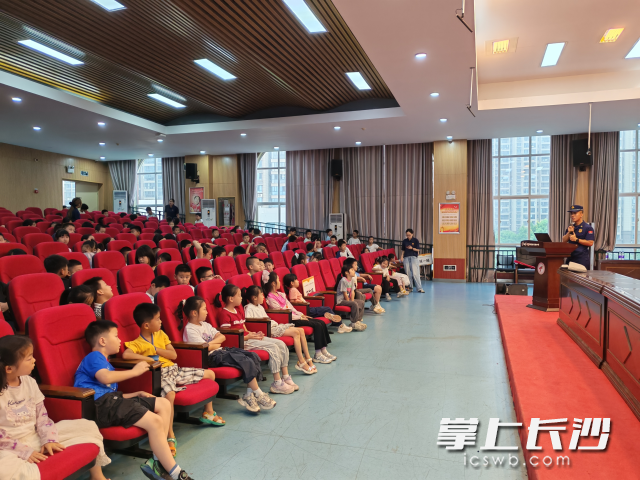 科普活动现场。 长沙晚报通讯员 袁沛鑫供图