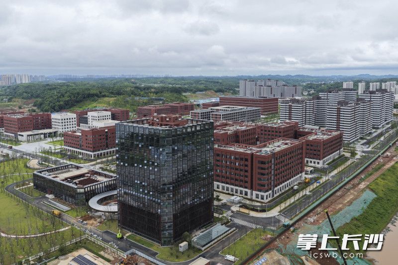 高端装备集群智能制造中心等建筑崭新亮相。