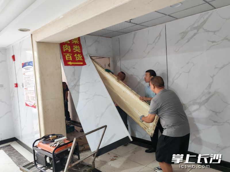 安全隐患专项整治现场。通讯员 李诗诗 供图