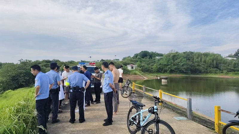 救援现场。