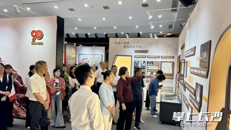 展览现场。 长沙晚报全媒体记者 佘倩文 摄
