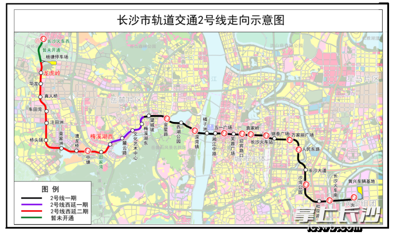2号线西延二期工程线路全长13.82公里，共设11座地下车站。