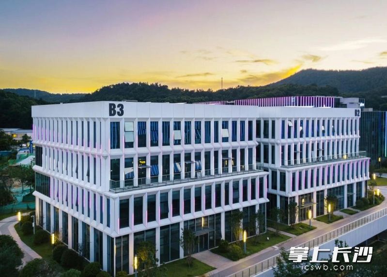 湘江创智园B3栋。均为 通讯员 肖志颖 谢璐莎 供图