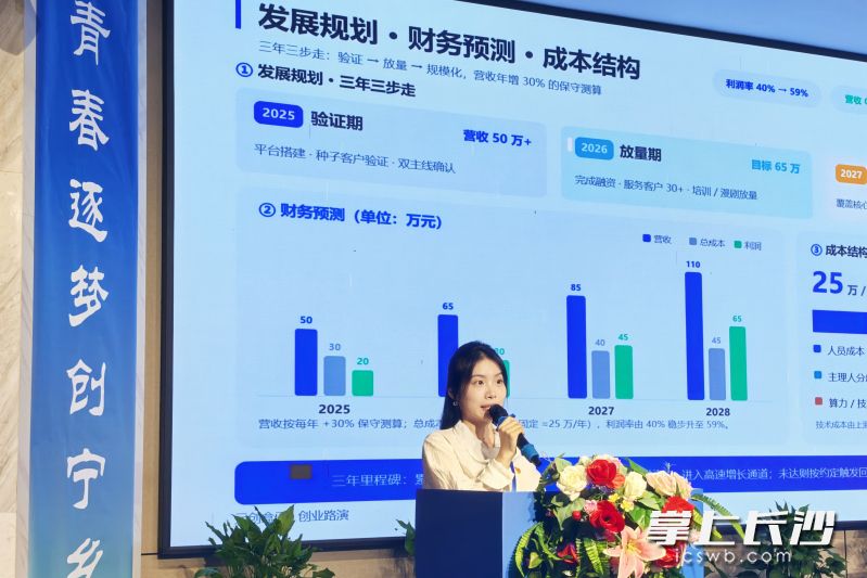 青年创客眼中带光，让创意在宁乡落地生根。