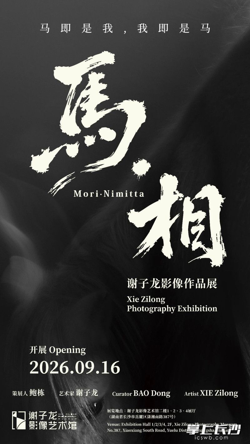 展览海报。谢子龙影像艺术馆供图 展览海报。谢子龙影像艺术馆供图