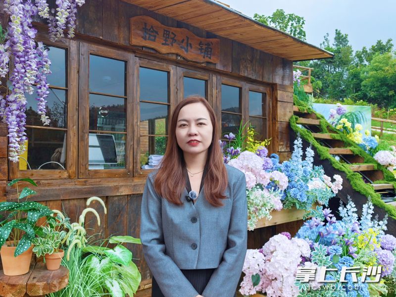 项目运营方负责人杨倩告诉记者，她的目标是将营地打造成为一处四季可玩的山野目的地。长沙晚报全媒体记者 张禹 摄