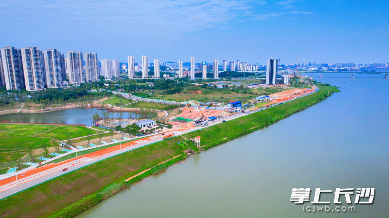 项目建设现场。图片均为长沙晚报通讯员 刘瑞洁 提供