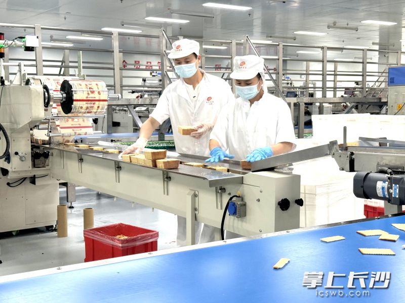 位于浏阳经开区的美丹食品车间。长沙晚报全媒体记者 朱泽寰 摄