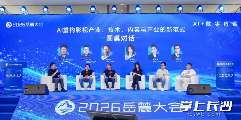 圆桌对话。 均为长沙晚报全媒体记者刘攀摄