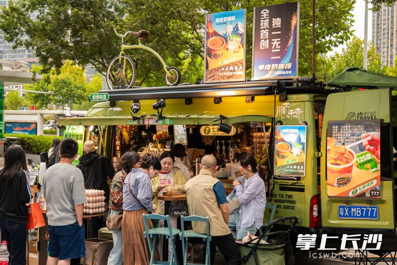 活动上，超50%的咖啡品牌为首次进驻或首次亮相长沙。