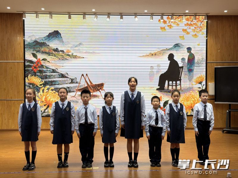 活动现场，王家冲小学师生与社区文艺骨干、党员、志愿者同台献艺，把孝老敬亲美德与家国情怀融入节目展演。