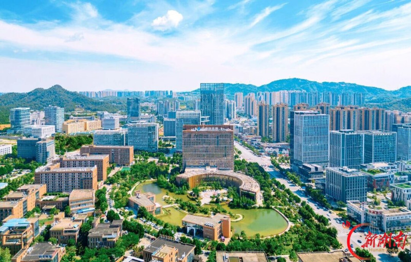 长沙中电软件园。均为 湖南湘江新区宣传工作部 供图