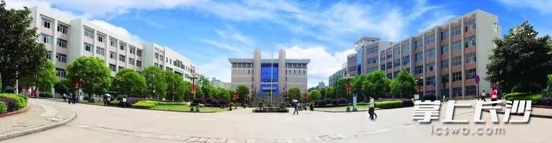 湖南工商大学校园一角。湖南工商大学供图