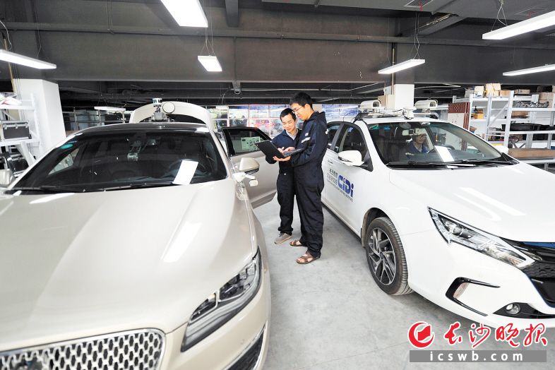 近两年来，长沙智能驾驶研究院成长迅速，员工已有数百人。长沙晚报全媒体记者 王志伟 摄