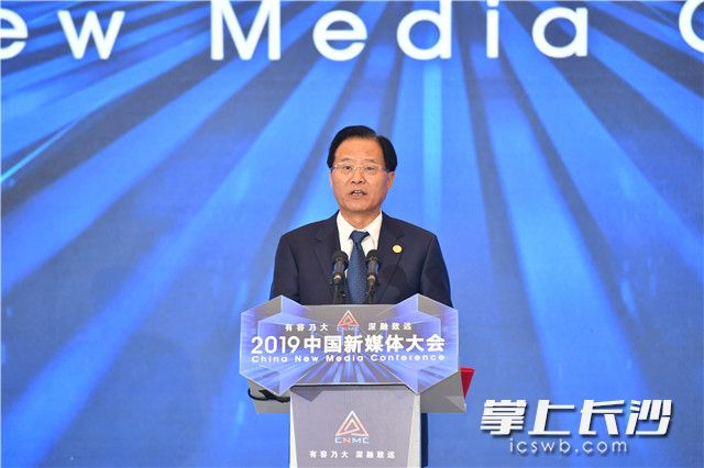 人民日报社副总编辑张首映.照片均为长沙晚报全媒体记者 王志伟 摄