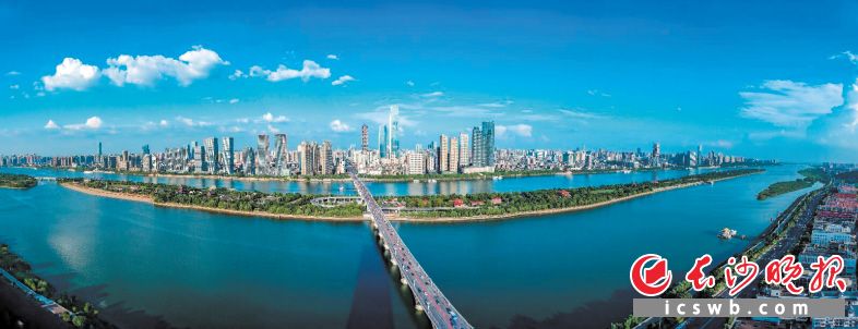 2019年，长沙空气质量实现稳中向好。长沙晚报全媒体记者 陈飞 摄