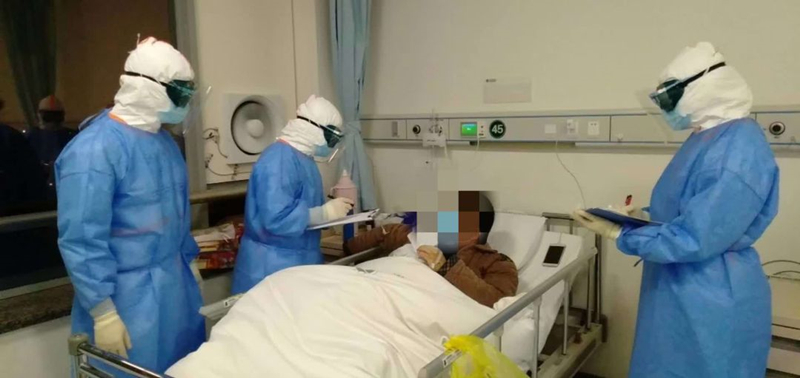 刘旭东同学的妈妈是中南大学湘雅附三医院的一名护士长，参加了湖南支援湖北医疗队。