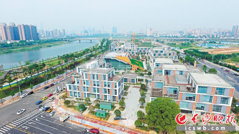 马栏山视频文创产业园将建设领先全国、具有全球竞争力的媒体融合新地标，变身云模式视频产业汇聚的“云谷”。长沙晚报全媒体记者 王志伟 摄