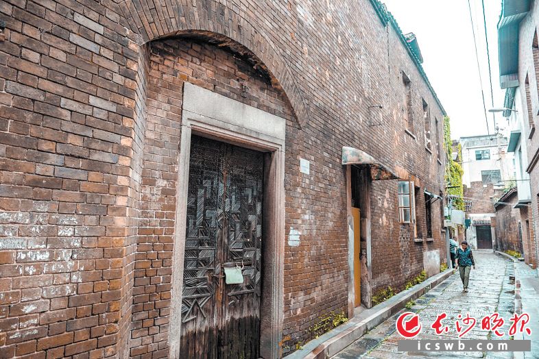 潮宗街街区里的九如里巷子，是长沙清朝、民国年间的公馆群。长沙晚报全媒体记者 陈飞 摄