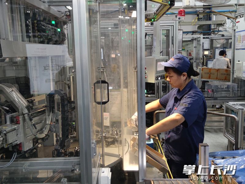 博世长沙生产车间。 长沙晚报通讯员 欧亚琦 摄