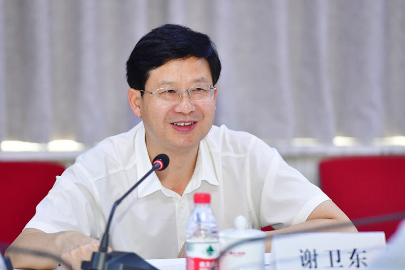 市人大常委会主任谢卫东讲话。