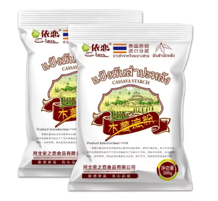 天猫中农百粮食品专营店售卖的木薯淀粉