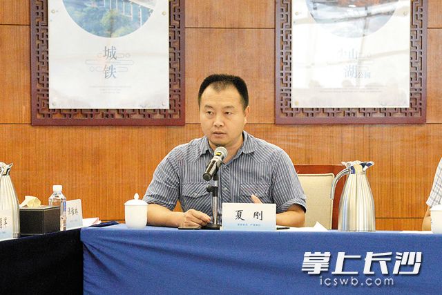 中电互联党委委员、副总经理夏刚。岑军 摄
