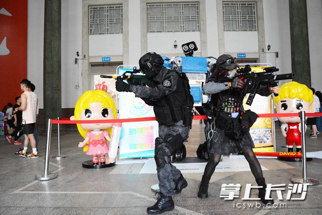 8月21日，2020第11届长沙（国际）动漫游戏展在湖南省展览馆开展。袁路华 摄