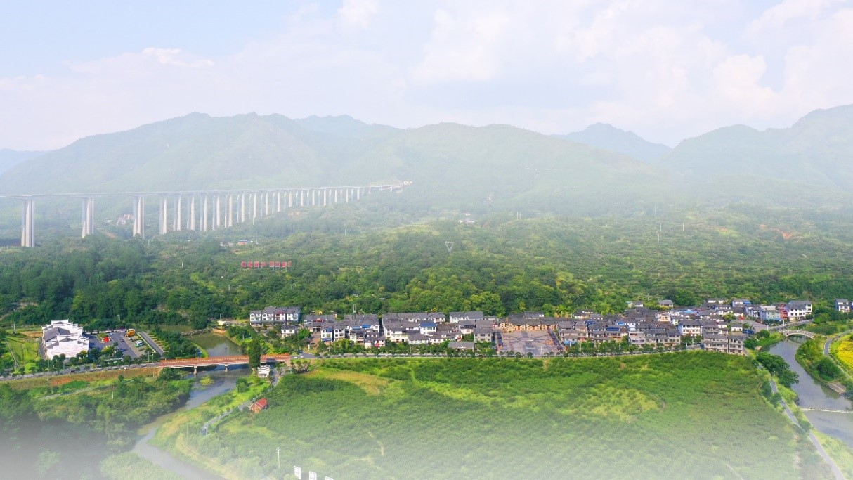 △沙洲瑶族村全景