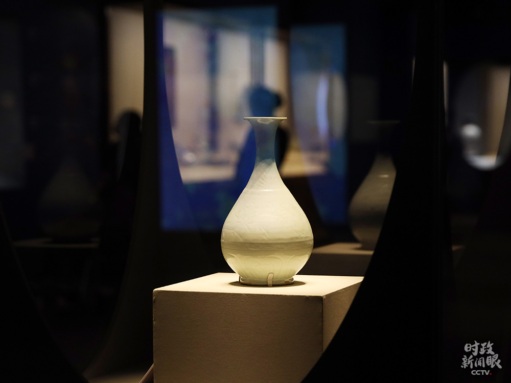△“浮槎万里——中国古代陶瓷海上贸易展”正在中国国家博物馆展出，以中国古代外销瓷器为主的294件精品文物。