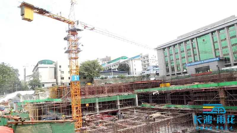项目建设施工现场。