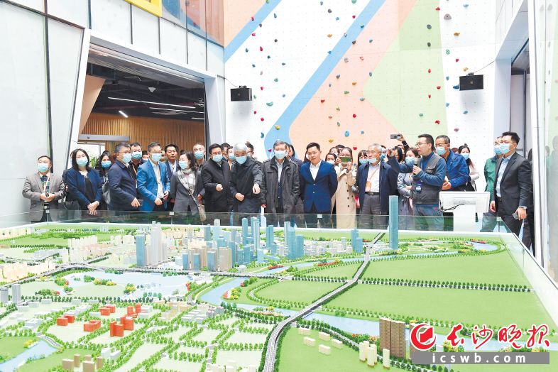 11月20日，2020中国新媒体大会上，与会嘉宾近距离感受马栏山视频文创产业园的创新与活力。长沙晚报全媒体记者 王志伟 摄