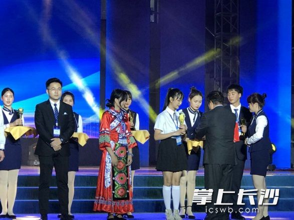 长沙财经学校的创业项目拿到全国金奖。长沙晚报通讯员徐晨瑀 韩欣耘 摄