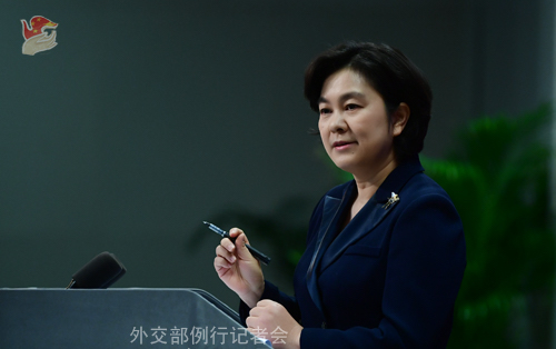 华春莹 资料图