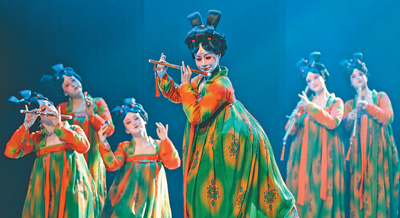 《唐宫夜宴》定妆照。郑州歌舞剧院供图