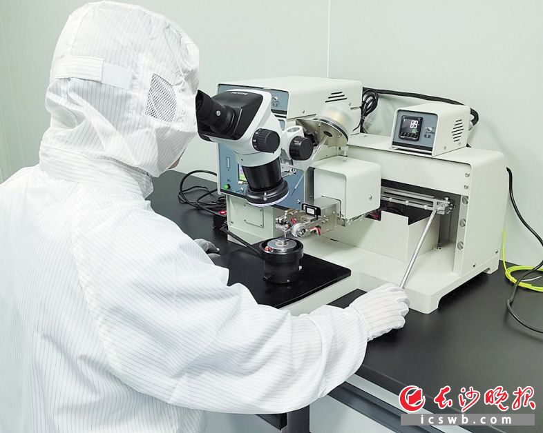 松诺盟科技有限公司自主研制的“高性能纳米薄膜金属基压力传感器”成果整体技术达到国际先进水平。均为浏阳经开区（高新区）供图