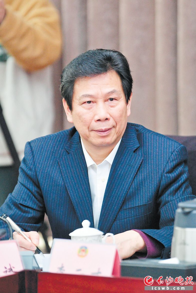 全国政协委员李云才。长沙晚报全媒体记者 王志伟 摄