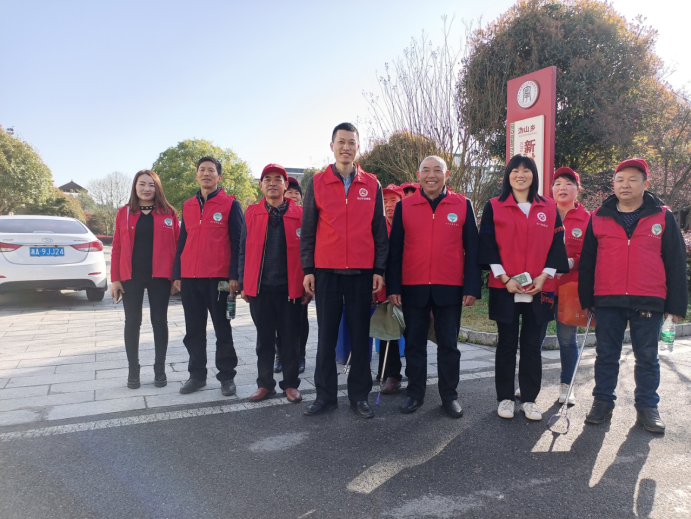 茶旅文化节开幕式活动现场环保志愿服务队