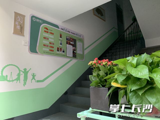 长华社区的“阅麓楼”。