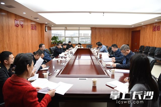 4月19日，长沙高新区召开党史学习教育巡回指导工作会议。