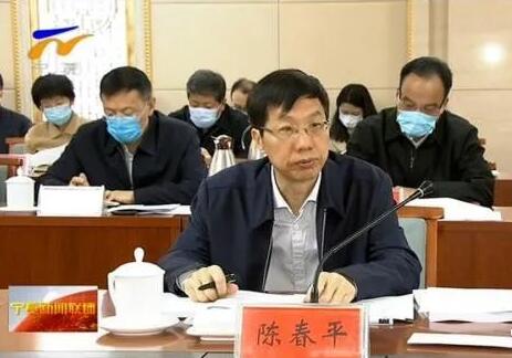 陈春平 截图来源：宁夏卫视