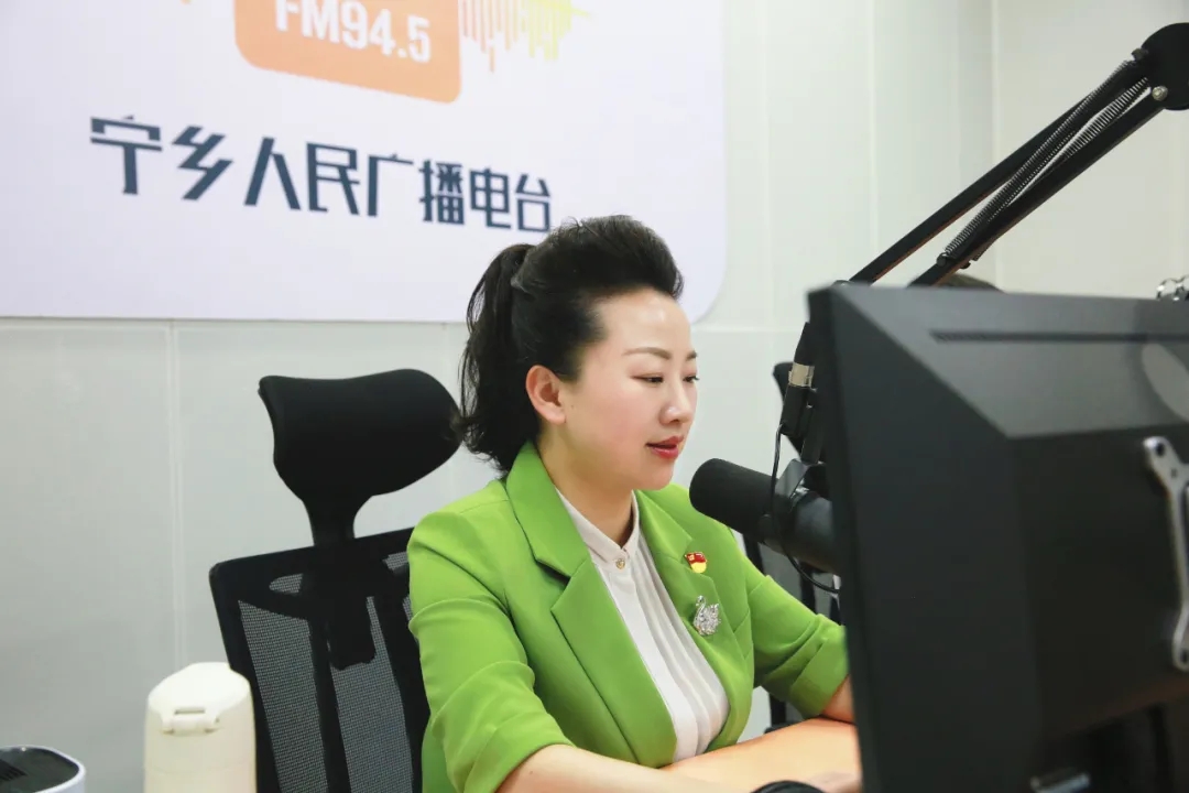 ▲讲述者：宁乡市委常委、宣传部部长彭娟