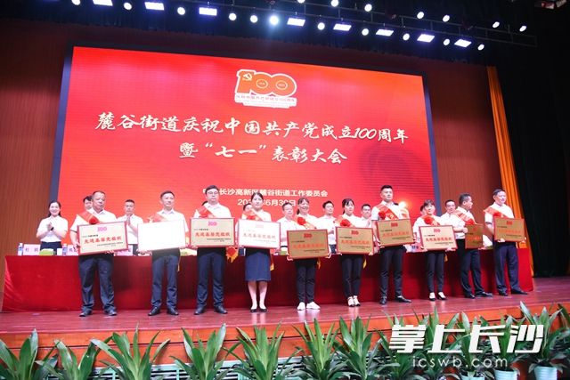 会议表彰了一批先进基层党组织。