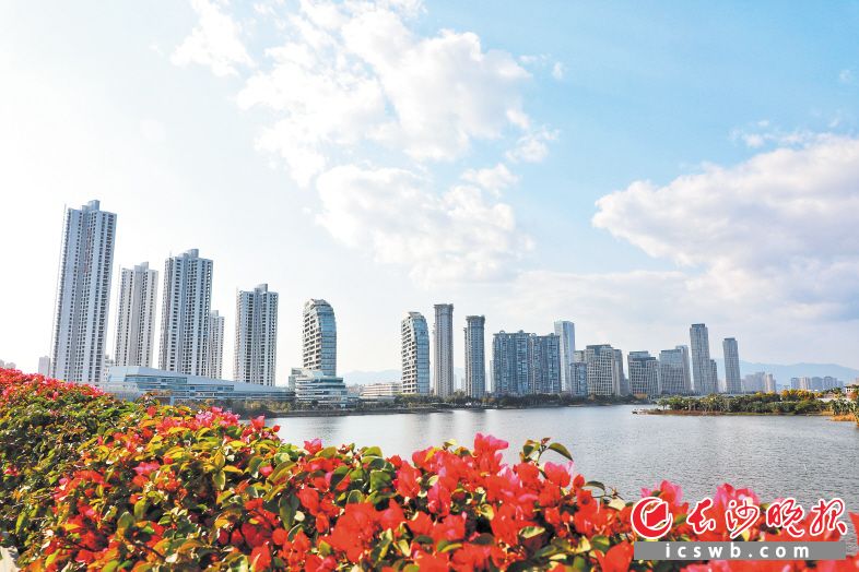 经过40多年的发展，厦门市已经发展成著名的旅游城市。图为2021年2月16日拍摄的厦门风光。