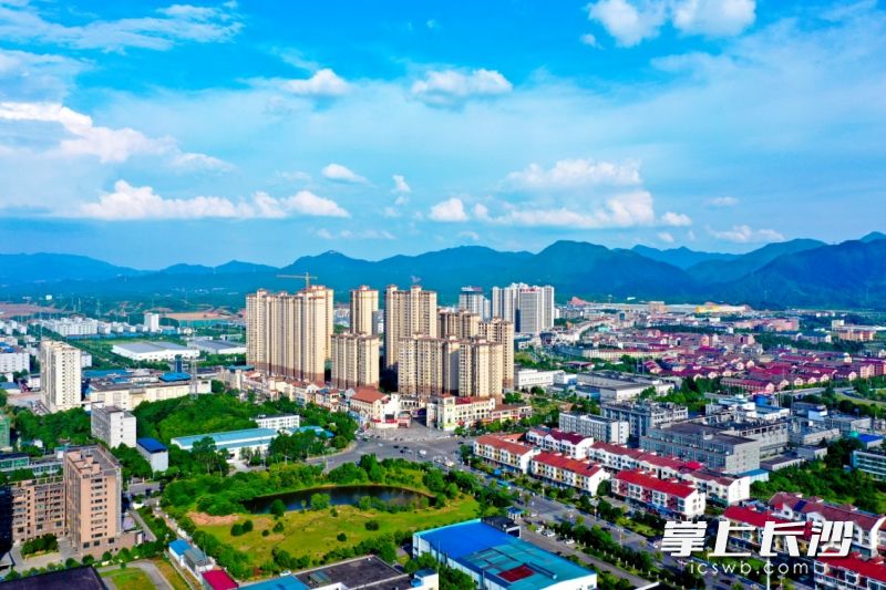 浏阳经开区（高新区）。园区供图。