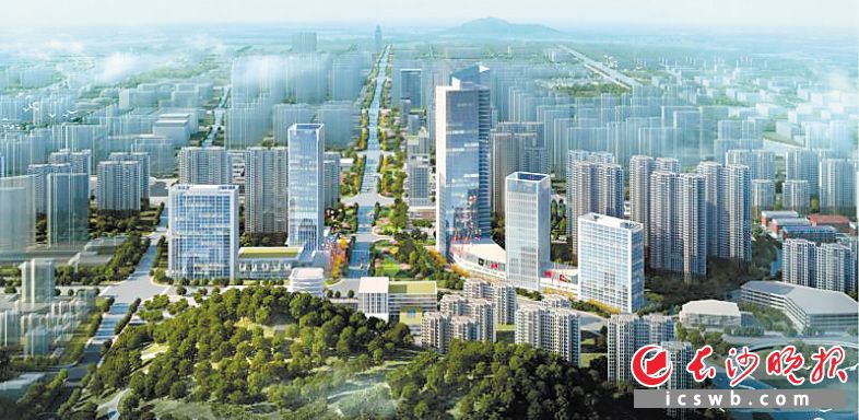 作为长沙城市更新首批8个重点片区之一，观沙岭片区拟新建4所学校、新建17条道路、建设13处公园。资料图片