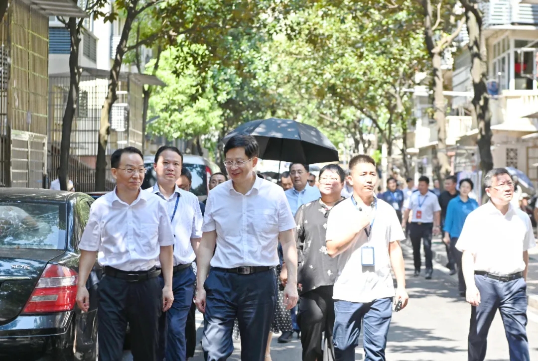 调研现场。