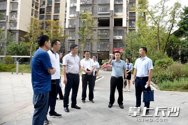 9月7日，市委党史学习教育领导小组办公室实践组来到长沙高新区考察。