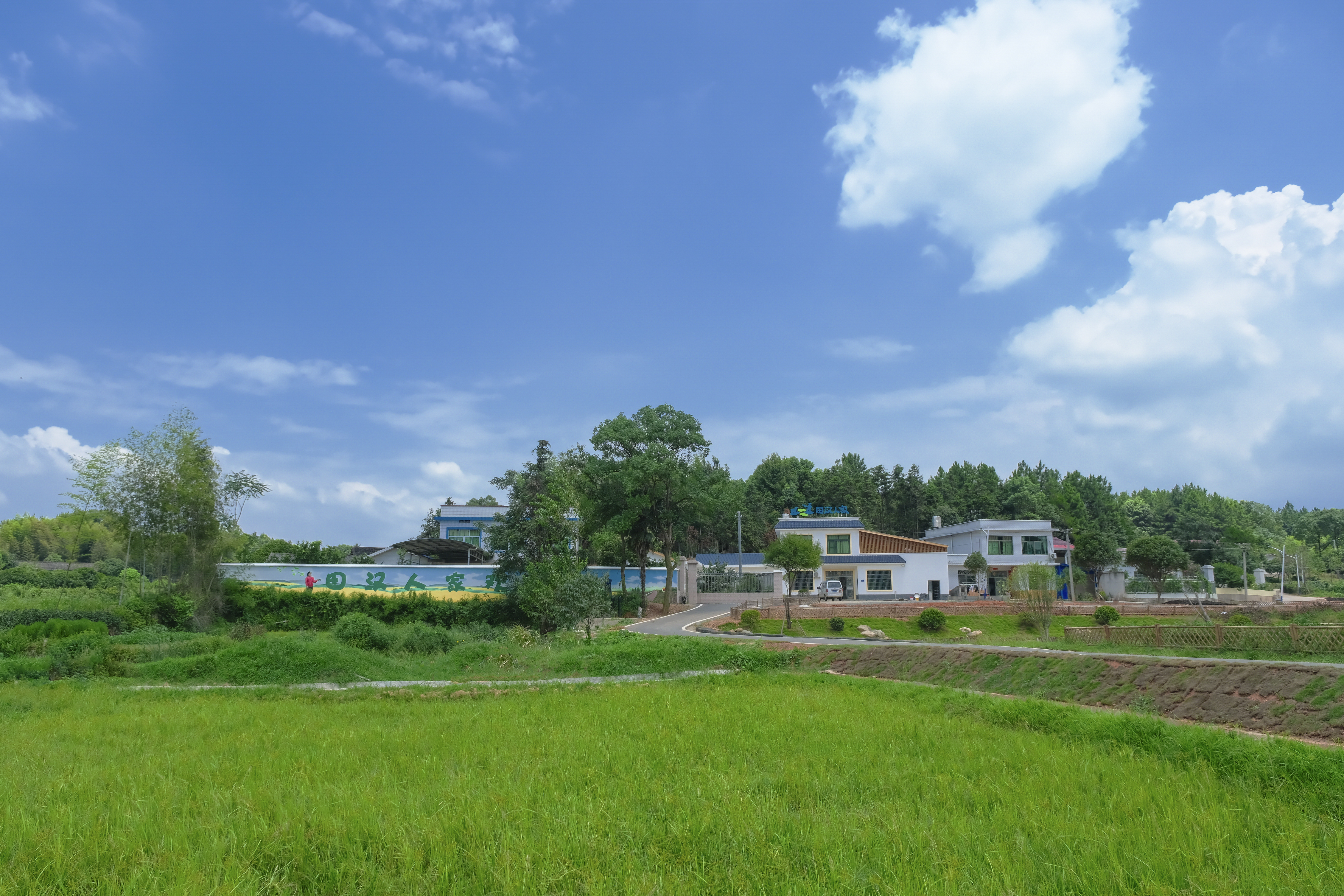 吴宇的家庭农场被确立为“田汉人家”1号。