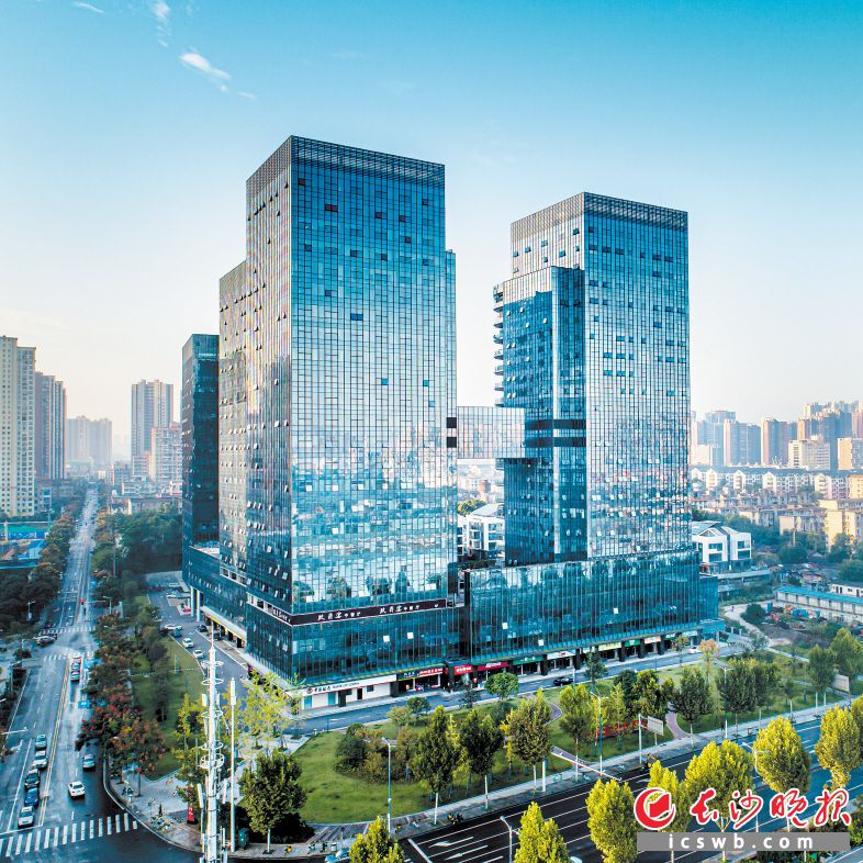 位于凯乐微谷的开福区软件信息产业园，助推长沙“软件业再出发”。